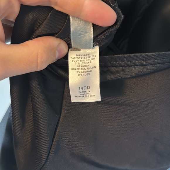 MAGICSUIT Rialto One Piece Ruched Black Swimsuit 14DD - Picture 12 of 13